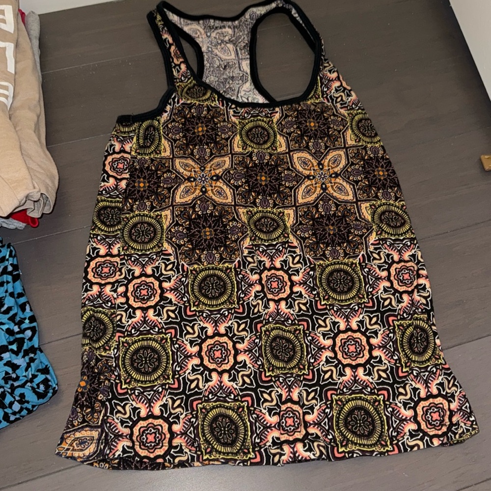 Racerback tank top